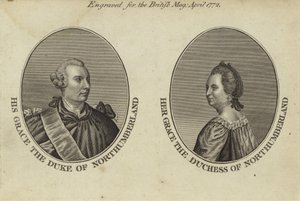 Seine Gnaden der Herzog von Northumberland und Ihre Gnaden die Herzogin von Northumberland von English School
