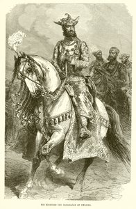 Seine Hoheit der Maharadscha von Gwalior von English School