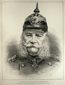 Seine Kaiserliche Majestät Wilhelm I. (1797-1888), König von Preußen und Deutscher Kaiser, aus 