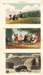 Historische Ansichten von Frankreich