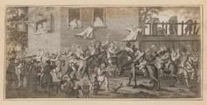 Hockley in the Hole, Clerkenwell, London von English School