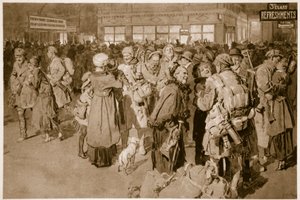 Heimaturlaub: Nach der Ankunft des Schützengrabenspezials am Londoner Endbahnhof, 1914-19