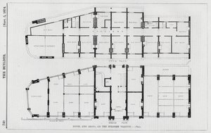 Hotel und Geschäfte am Holborn Viadukt