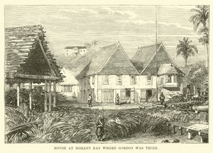 Haus in Morant Bay, wo Gordon verurteilt wurde von English School