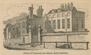 Haus von Tradescant und Ashmole, Süd-Lambeth
