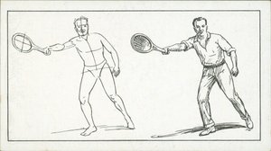 Wie man skizziert: Figur beim Tennis spielen