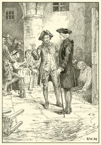 Howard bei seiner Gefängnisinspektion von English School