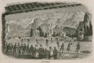 Eislaufbahn, Baker Street Bazaar, King Street, Portman Square, London