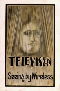 Illustrierter Schutzumschlag für die Erstausgabe von "Television", 1926