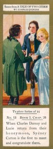 Illustration für Eine Geschichte aus zwei Städten von Charles Dickens von English School