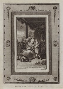 Illustration zur Ilias von Homer von English School