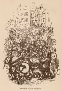 Illustration für Die Newcomes von Thackeray von English School
