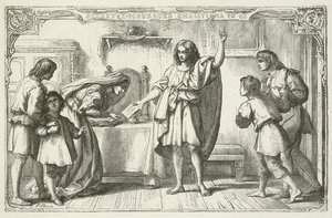 Illustration für Die Pilgerreise von John Bunyan von English School