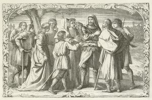 Illustration für Die Pilgerreise von John Bunyan von English School