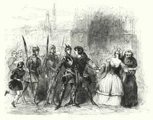 Illustration für die Oper La Juive von Fromental Halevy von English School
