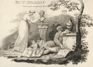 Illustration aus einem Buch von Thomas Hodson, Autor des 