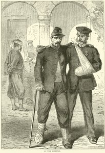 Im Krankenhaus, November 1870 von English School