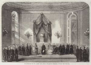 Einweihung der Albert Hall, Royal College of Surgeons, Dublin