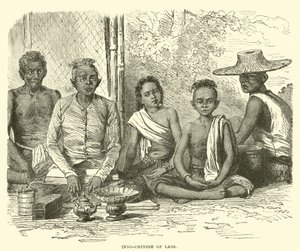 Indochinesen von Laos von English School