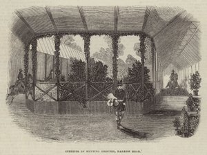 Innenansicht der Jagdgründe, Harrow Road