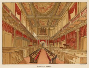 Innenansicht der Whitehall Chapel