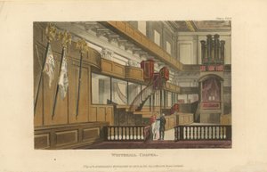 Innenansicht der Whitehall Chapel von English School