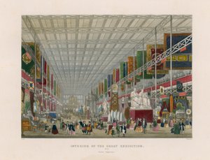 Innenansicht der Großen Ausstellung, Britische Abteilung von English School