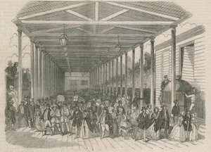 Innenraum des Great Western Railway Terminals von English School