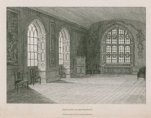 Innenraum der Jerusalemkammer von English School