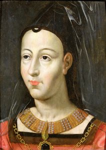 Isabella von Bourbon (beschriftet 