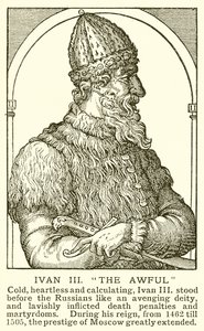 Iwan III. der Schreckliche von English School