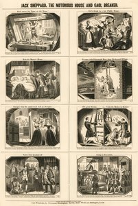 Jack Sheppard, der berüchtigte Haus- und Gefängnisausbrecher