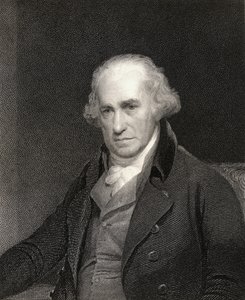 James Watt (1736-1819) aus The Gallery of Portraits, veröffentlicht 1833