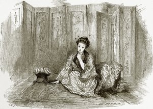 Japanische Dame von English School