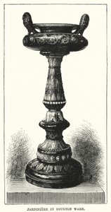Jardiniere in Doulton-Ware von English School