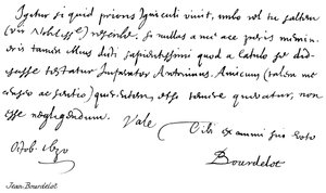 Jean Bourdelot von English School