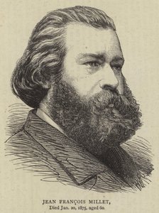 Jean Francois Millet (Gravur) von English School