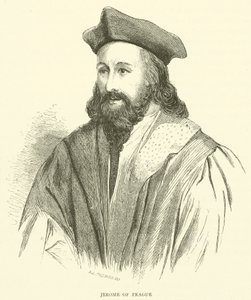 Hieronymus von Prag (Gravur) von English School