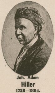 Johann Adam Hiller (Gravur) von English School