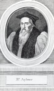 John Aylmer, Lord Bischof von London (1521-94) von English School