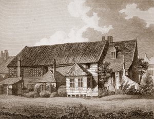 John Bunyans Versammlungshaus, frühes 19. Jahrhundert