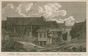 John Bunyans Versammlungshaus, Zoar Street, Gravel Lane, Southwark von English School
