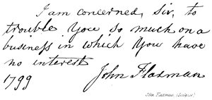 John Flaxman, Bildhauer von English School