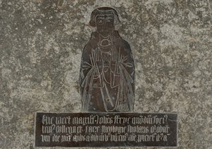 John Frye, 1507 (Messing) von English School