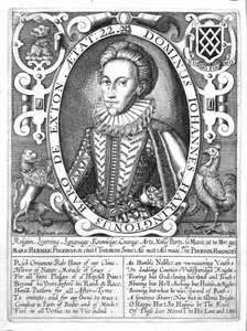 John Harington, 2. Baron Harington von Exton, gestochen von Renold Elstrack, ca. 1610-14