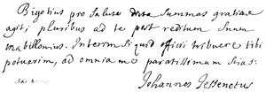 John Jessenet von English School