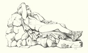 John Keats: Illustration für Endymion (Stich)