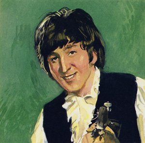 John Lennon von den Beatles von English School