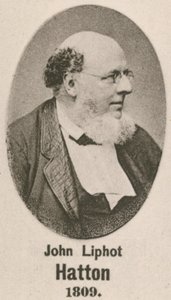 John Liphot Hatton (Gravur) von English School