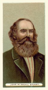 John McDouall Stuart (Chromolithografie) von English School